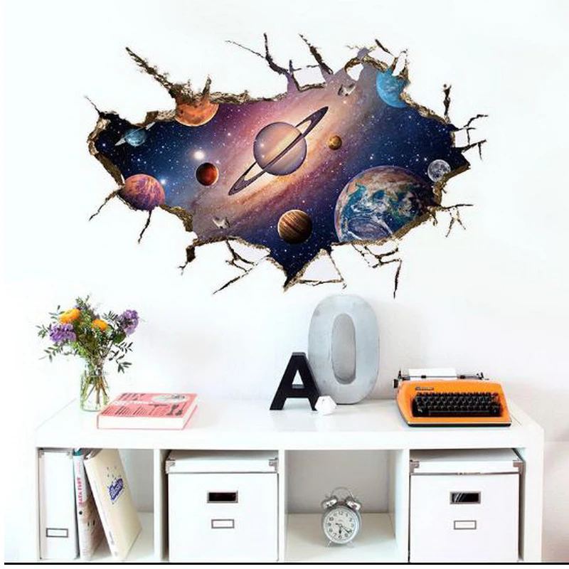 

321130/3D wall stickers dormitory self-adhesive decorations room warm living room bedroom creative waterproof wall stickers