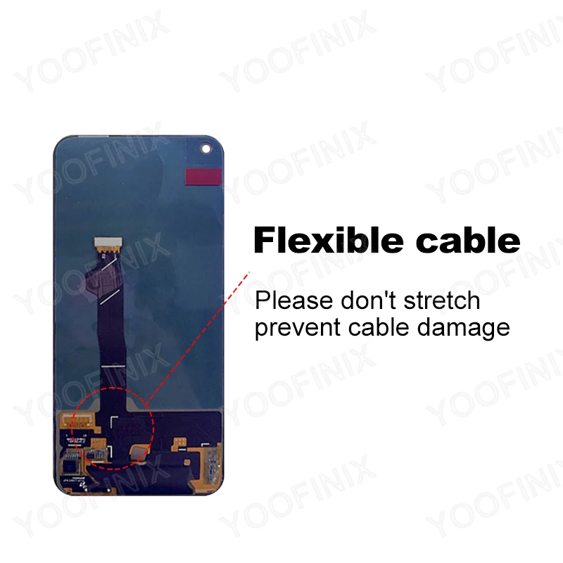 Repuesto de pantalla LCD para m&oacute;vil, piezas de repuesto de Digitalizador de pantalla t&aacute;ctil de 6,53 pulgadas para Huawei Honor 30, NOVA 7, BMH-AN10-4