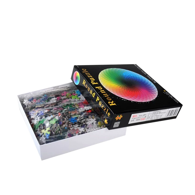 1000 шт./компл. головоломка для взрослых детей DIY обучающая игрушка снятия стресса