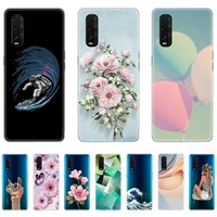 silicon case for oppo find x2 cartoon flexible cover on oppo find x2 shell cover ultra thin anti knock shockproof personality