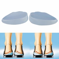 silicone insoles orthotics xo type legs corrector gel pillow for heel orthopedic insoles shoes pad heel patches for feet care