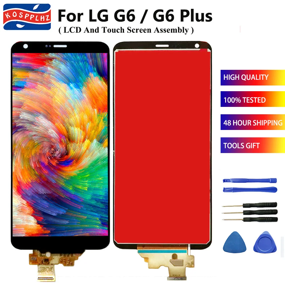 KOSPPLHZ для LG G6/G6 + G6 Plus ЖК дисплей кодирующий преобразователь сенсорного экрана в