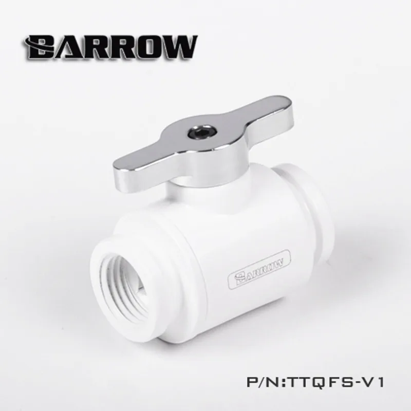 TTQFS V1 Barrow черный/серебристый/белый G1 / 4 мини ручка с двойным внутренним шаровым