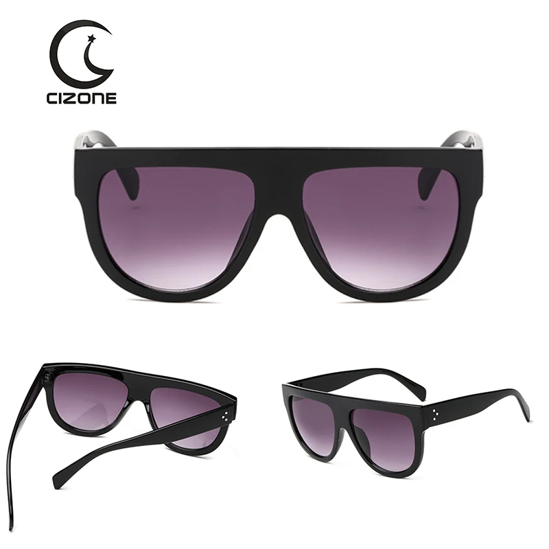 Женские Модные солнцезащитные очки CIZONE Роскошные брендовые дизайнерские ПК