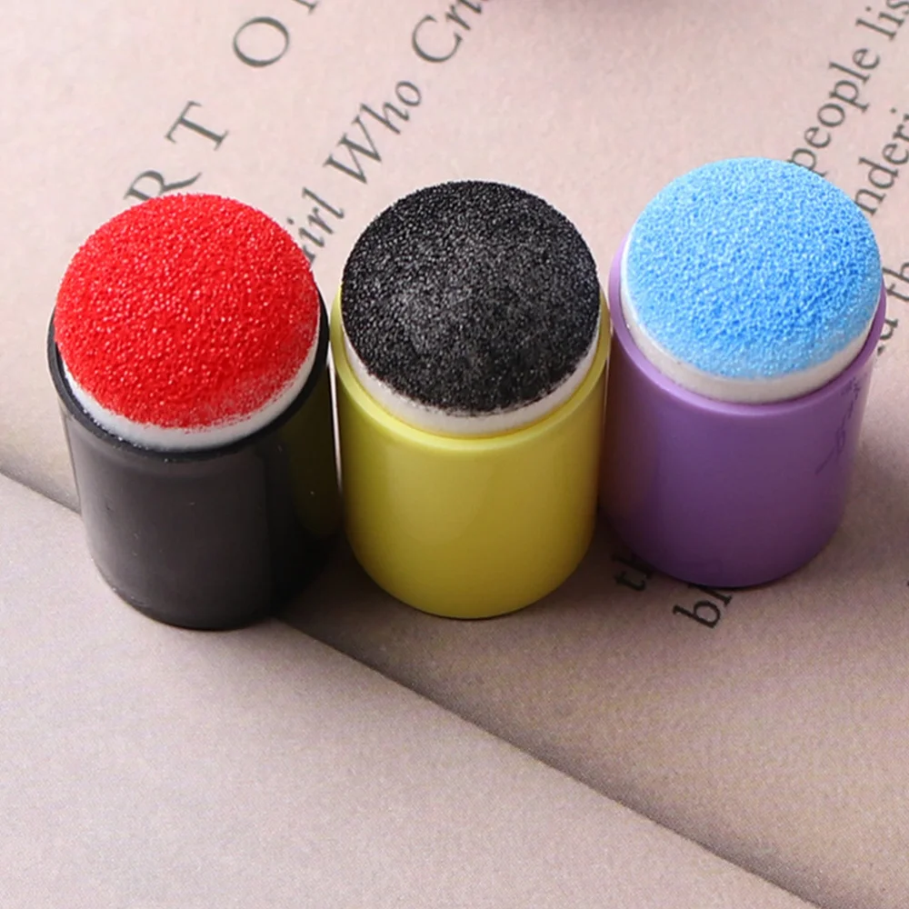 

6pcs Practical Finger Ink Pad Handwork DIY Stamp Pad Painting Coloring Tool