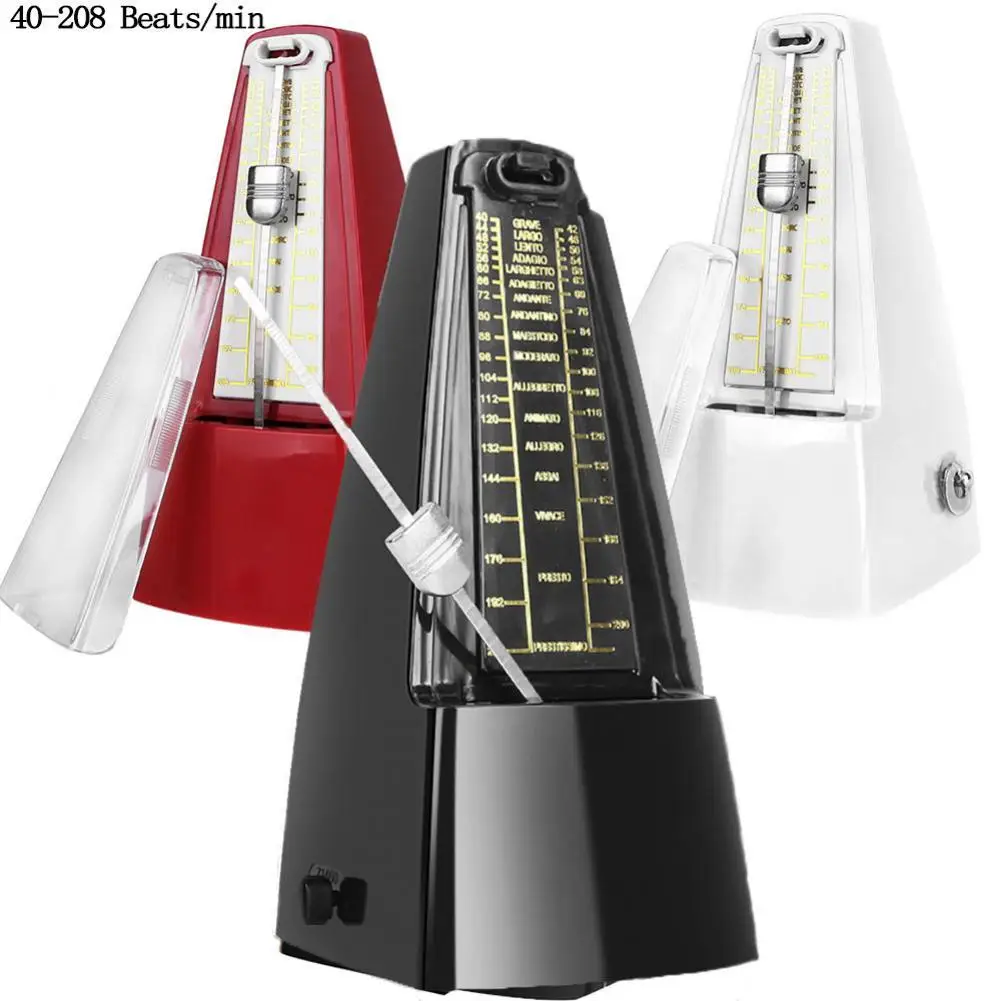 

Guitar Metronome Mechanical Loud Sound Metronome 40-208 Beats/min Tick Tool Piano Violin Bass Drum Musical Instrument метроном