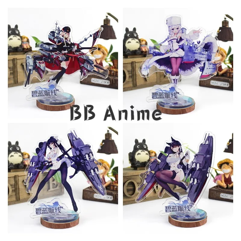 

BL Stand Azur Lane Friedrich der Ayanami Prinz Eugen Laffey Acrylic Figure Model Plate Anime Cartoon Desk Decor Stand Card