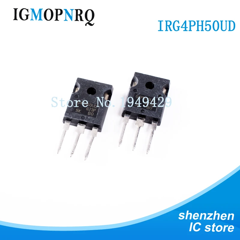 10 шт. IRG4PH50UD IRG4PH50 TO-247 G4PH50UD IGBT транзистор 1200 в 5-40 кГц ультрабыстрый COPACK