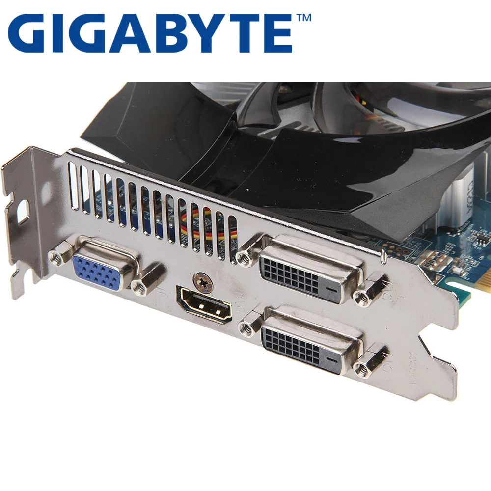 Used GIGABYTE Graphics Card GTX650 for nVIDIA Geforce GTX 650 1GB GDDR5 128Bit VGA Cards Video Dvi Hdmi Original apex | Компьютеры и