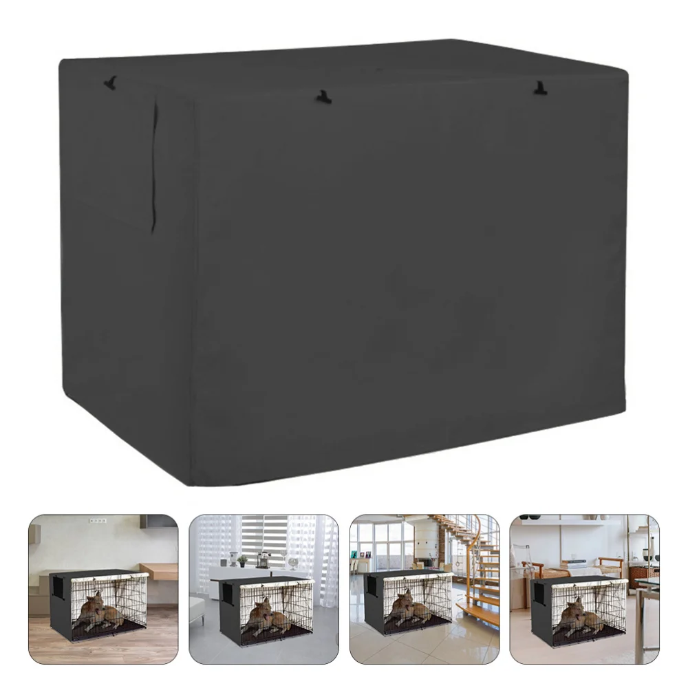

Heavy Duty Oxford Fabric Cover for Indoor and Outdoor Dog Crate Cage Kennel