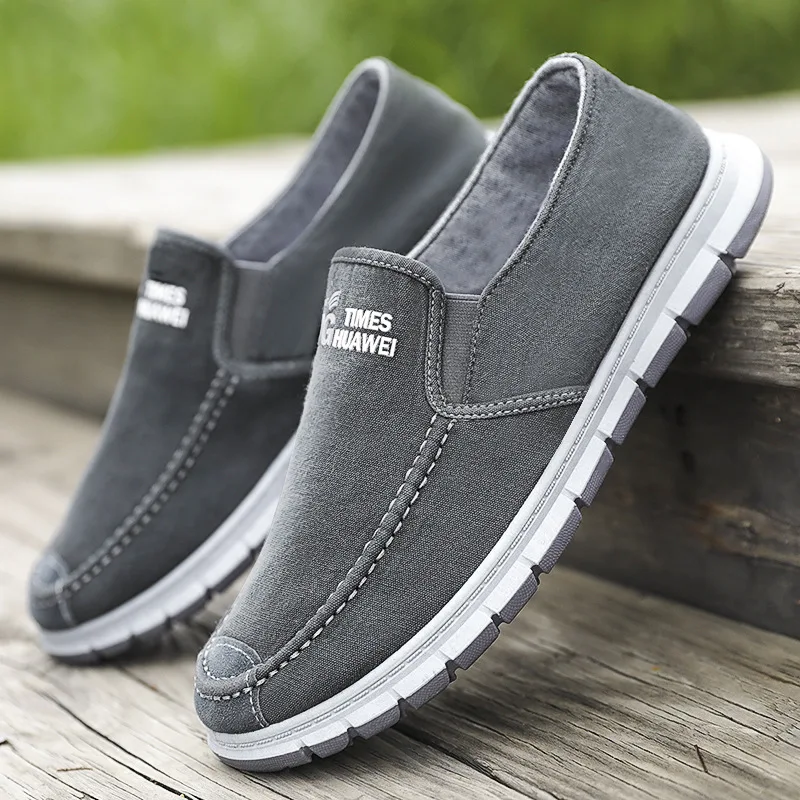 

2021 sell spring newest loafers slip on men's casual shoes wear-resistant lazy wearing breathable anti odor sneakers