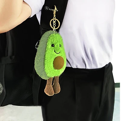

Stuffed Toy Avocado Plush Toy Cartoon Fruits Soft Mini Kawaii plush keychain Doll Toys For Girls Boys Doll Pendant toys