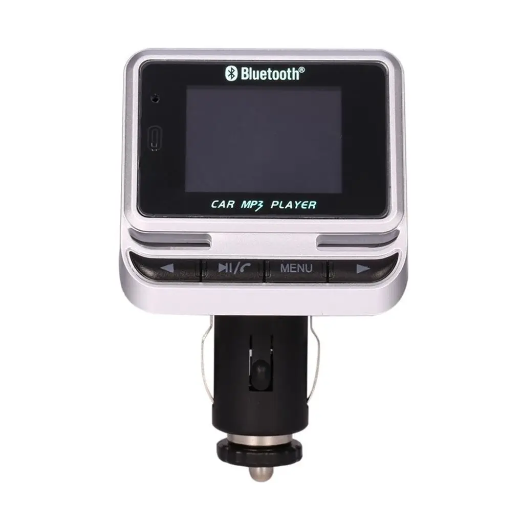 FM12B Автомобильный MP3 плеер с ЖК дисплеем 1 44 дюйма Bluetooth беспроводной fm передатчик
