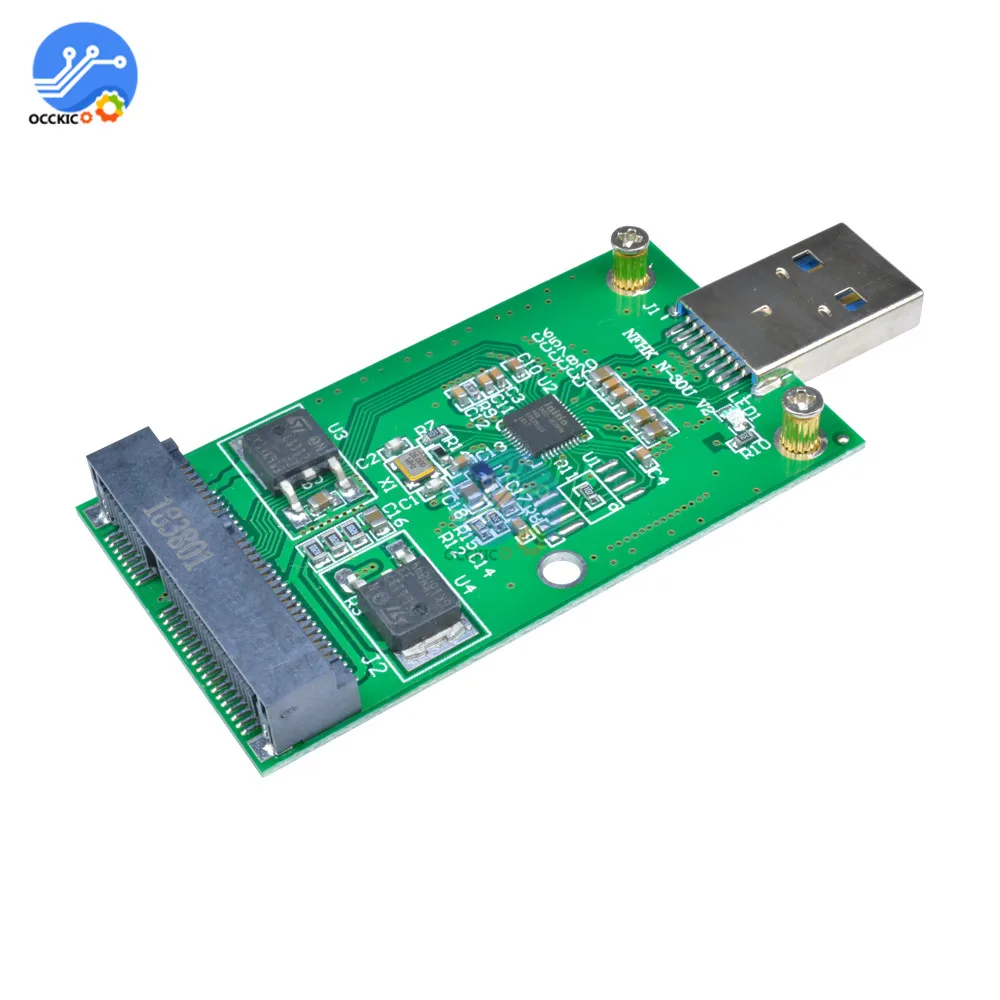USB 3,0 для mSATA SSD конвертер карты USB для мини SATA адаптер модуль передачи данных адаптеры канала связи