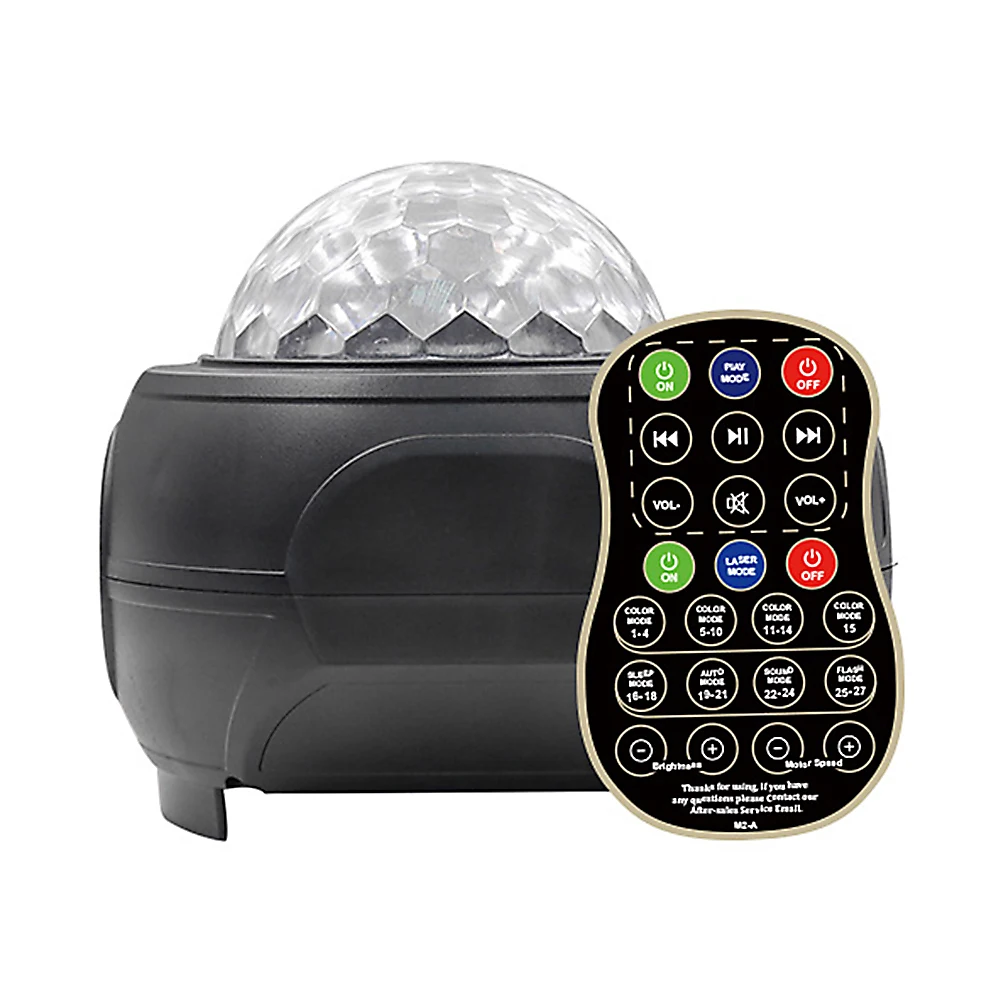 

Colorful LED Projector Light LED Star Night Light Projector Light Music Starry Water Wave Projector Light Sleep Bedside Lamp