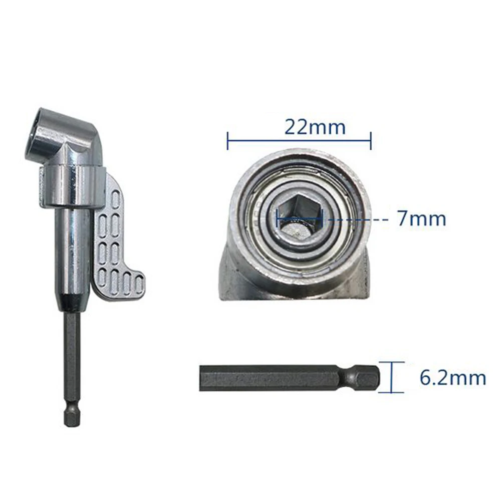 Магнитный разъем 1/4 регулируемый угол 105 градусов дрель отвертка шестигранный