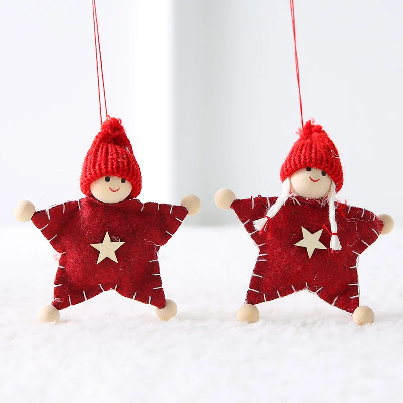 Украшение Merry Christmas куклы-ангелы украшение на рождественскую елку подвеска эльф