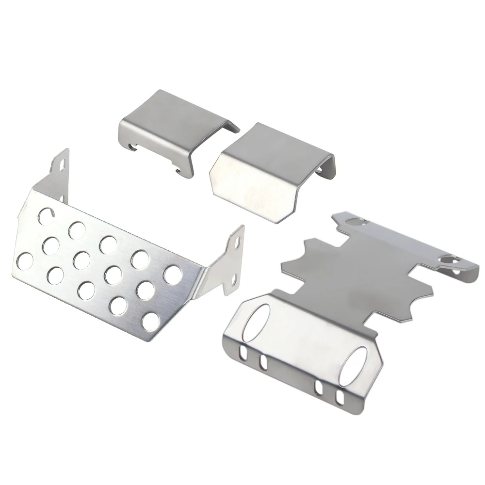 Металлический алюминиевый сплав защитная пластина армированный корпус для 1:10 RC