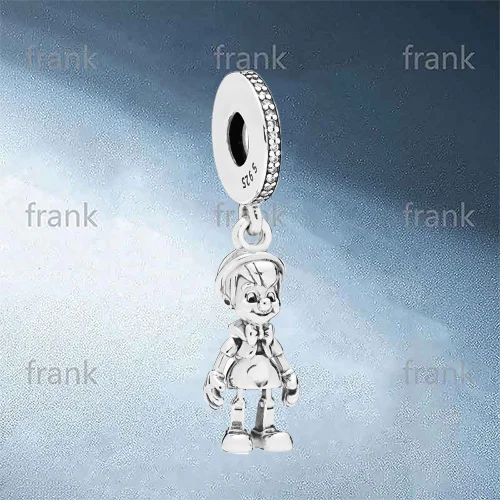 

Mini Cartoon Character Boy Sterling Silver Pendant 797489CZ