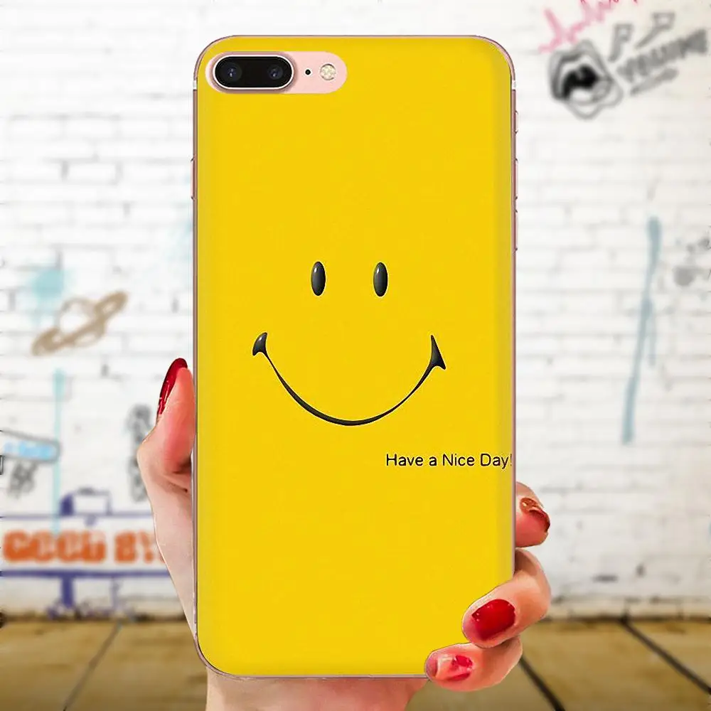 Smiley Face For Huawei P7 P8 P9 P10 P20 P30 Lite Mini Plus Pro Y9 Prime P Smart Z 2018 2019 Soft TPU Stylish Case | Мобильные