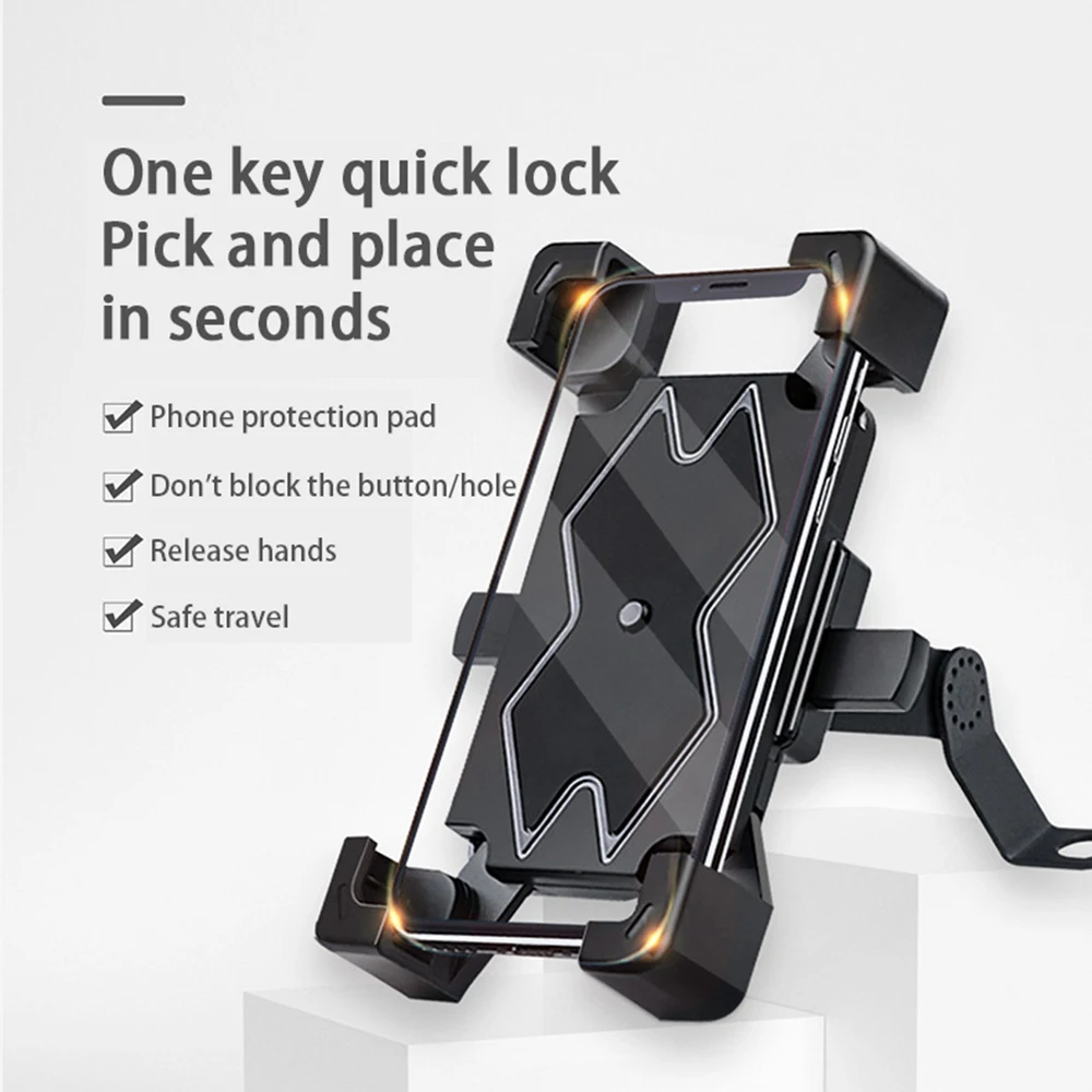 

Wheel UP Bike Phone Holder Universal Motorcycle Bicycle Phone Holder Handlebar Stand Mount Bracket Mount Phone Holder For iPhone