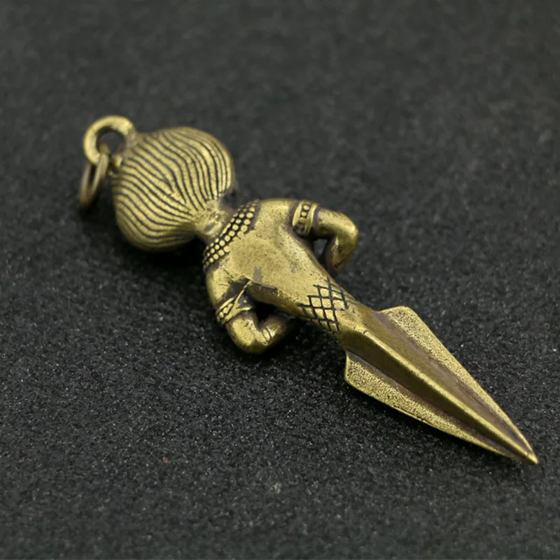 Непальская античная бронза Тантра буддистское оружие медные украшения Будда