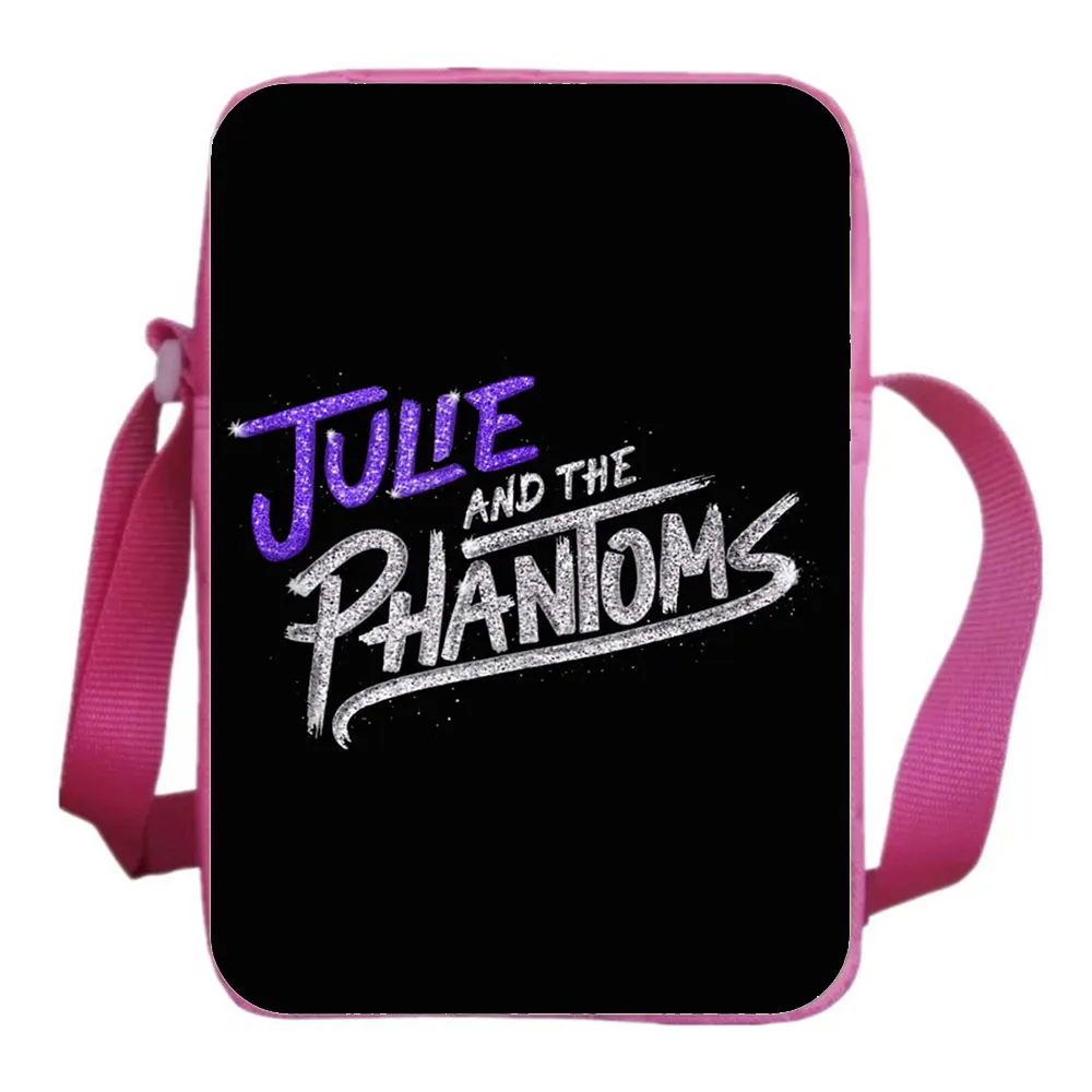 Julie And The Phantoms Messenger Bag Cartoon 3D Printing Messenger Bags Student Casual Shoulder Fashion Cross-body Backpack