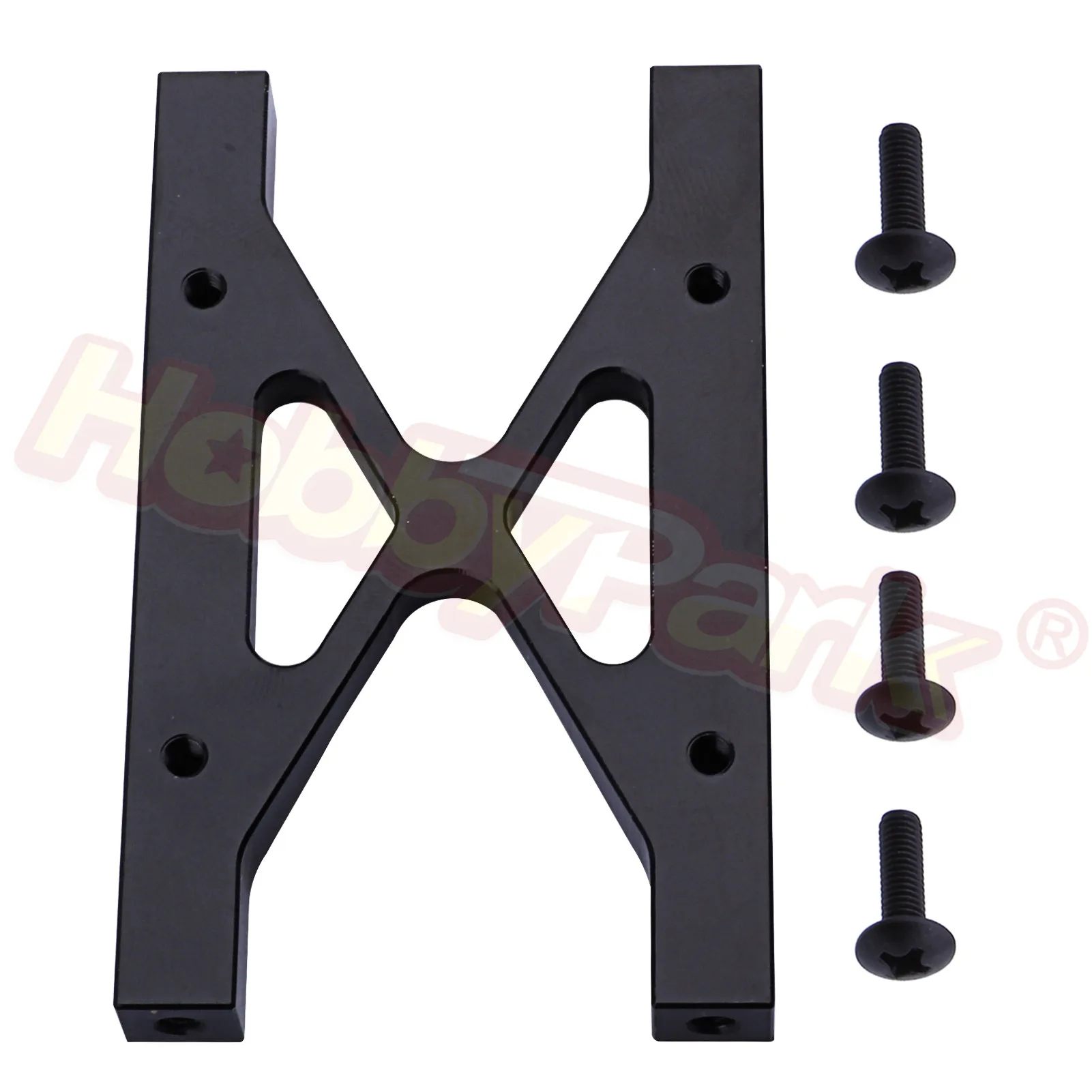 10 шт. металлический алюминиевый сплав Задняя рама H Скоба для 1/10 осевой SCX10 Рок