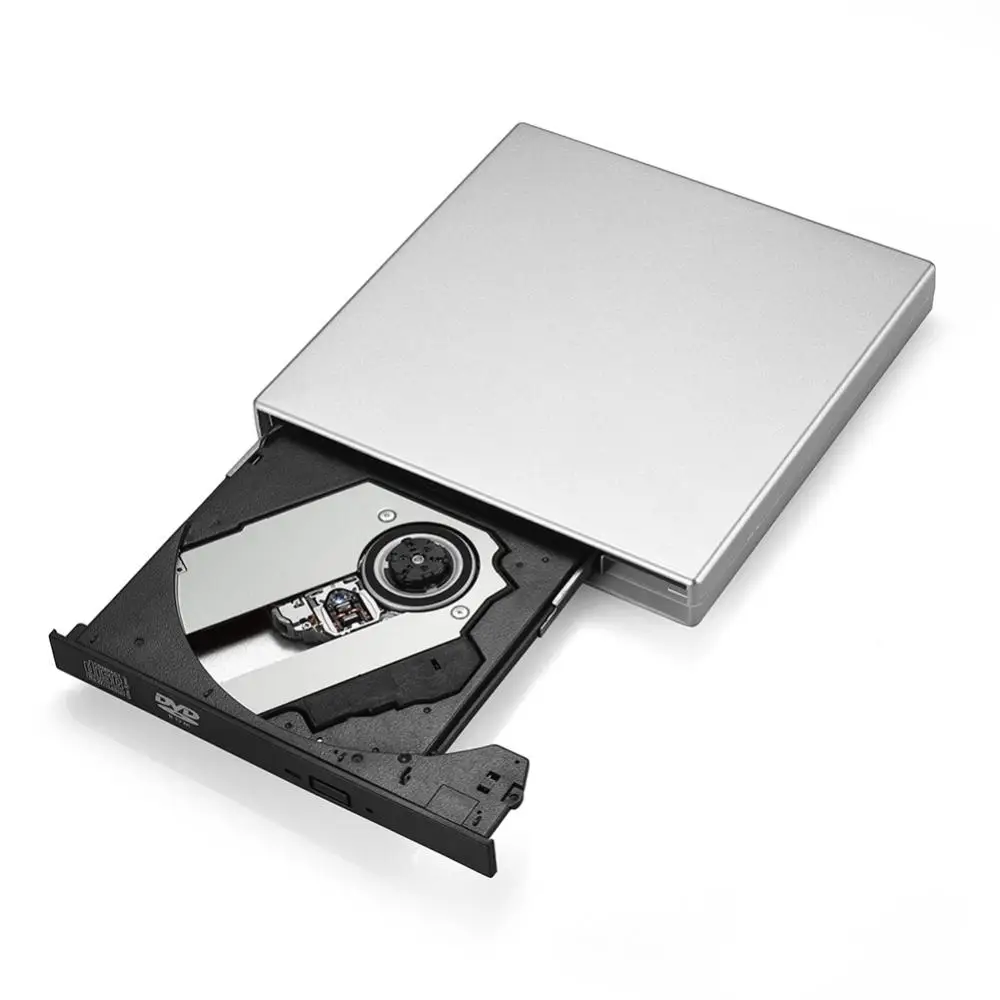 YiYaYo USB 2 0 CD RW ГОРЕЛКА оптический привод Внешний DVD Combo CD/DVD ROM портативный плеер для