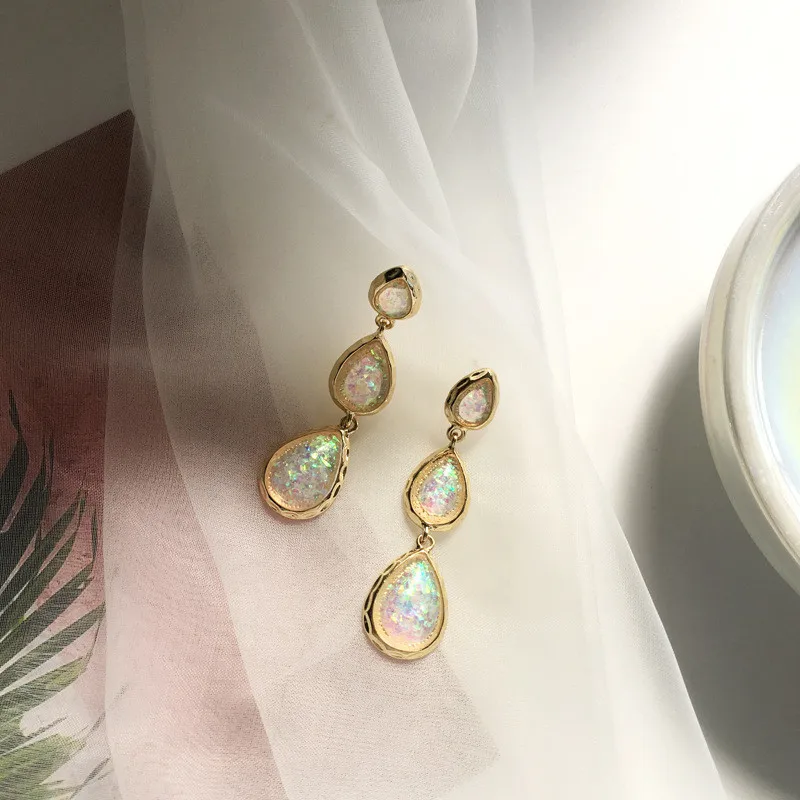 Женские серебряные сережки s925 пробы в стиле ретро|Серьги-подвески| |