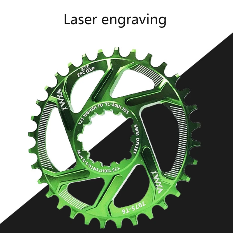 Звезда для горного велосипеда GXP кривошипная звезда из алюминиевого сплава 30T 32T