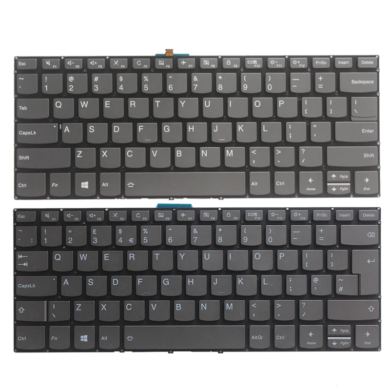 

New US UK laptop keyboard for LENOVO IdeaPad FLEX 5-1470 Flex 5-1570 Flex 5-1570 Yoga 520-14 YOGA 520-14IKB YOGA520-14IKB