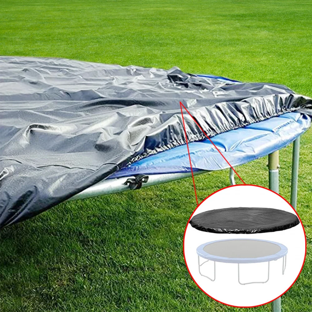 

Outdoor Entainment Jumping Bed Round Cover Protective Rain Cover Jumping Bed Sun Shade 6ft 8ft 10ft 12ft 13ft 14ft 15ft 16ft