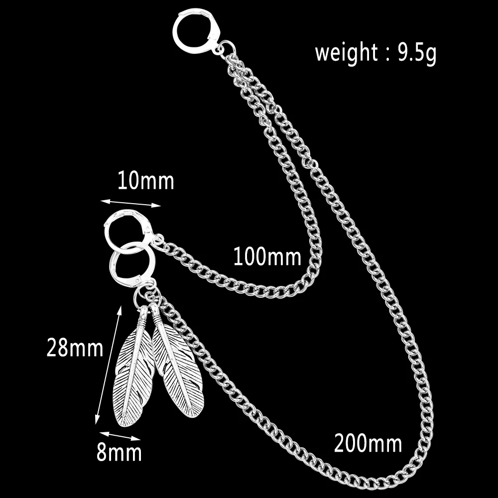 Серьги гвоздики в стиле хип хоп шикарные серьги виде перьев бананов Листьев