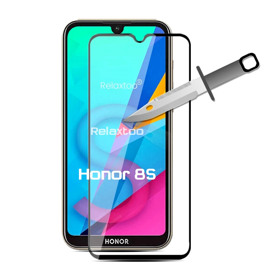 Закаленное стекло на Huawei honor 8 s защитное стекло безопасности honoer экран Защита honer honr 8 s s8 kse-lx9 пленка honor 8 s 5,71''