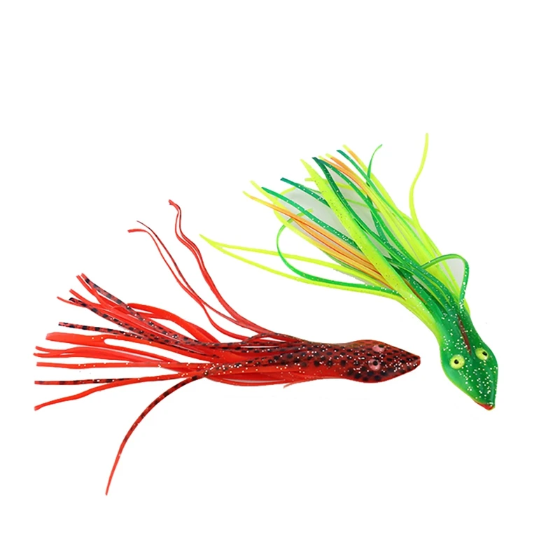 4 шт./компл. приманка для рыбалки искусственная ложная голова змеи