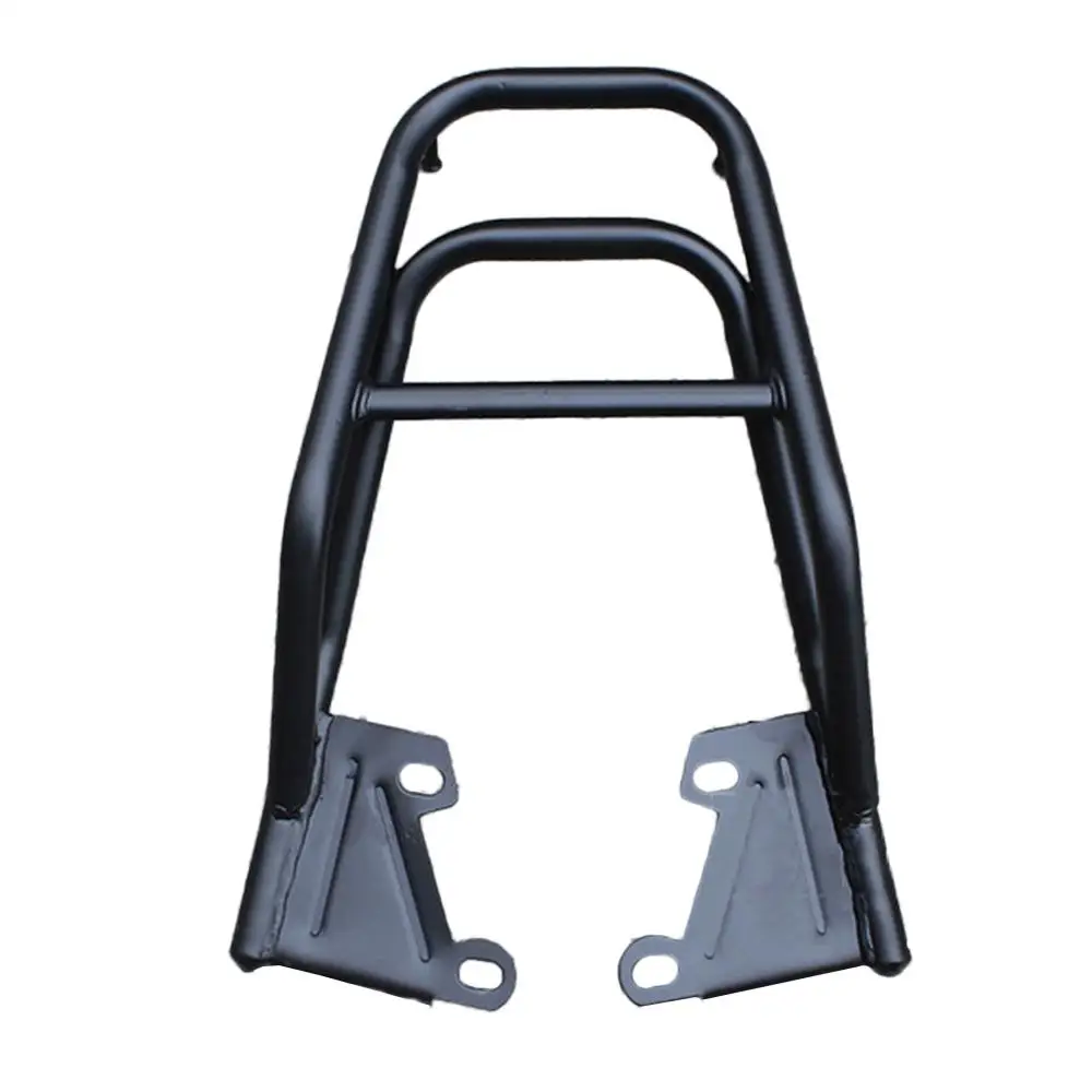 Черная багажная стойка для мотоцикла держатель крепления сумка груза комплект