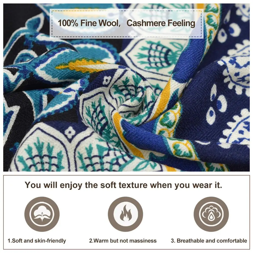 

Fashion Winter Scarf For Women Scarf Cashmere Warm Plaid Pashmina Scarf Luxury Brand Blanket Wraps Female Scarves And Shawls