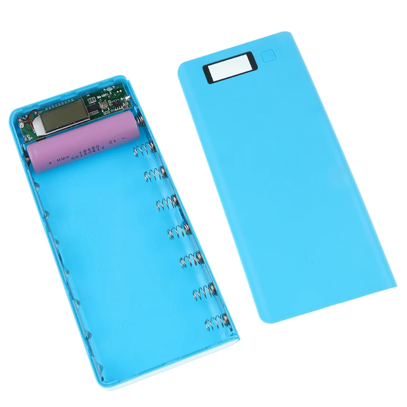 Kebidumei горячая Распродажа 5V Dual USB Автомобильное зарядное устройство 8*18650 Power Bank