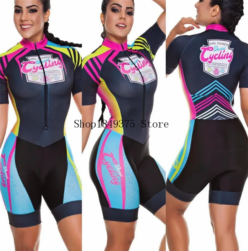 2020 профессиональный костюм для триатлона Женский с коротким рукавом велоспорта