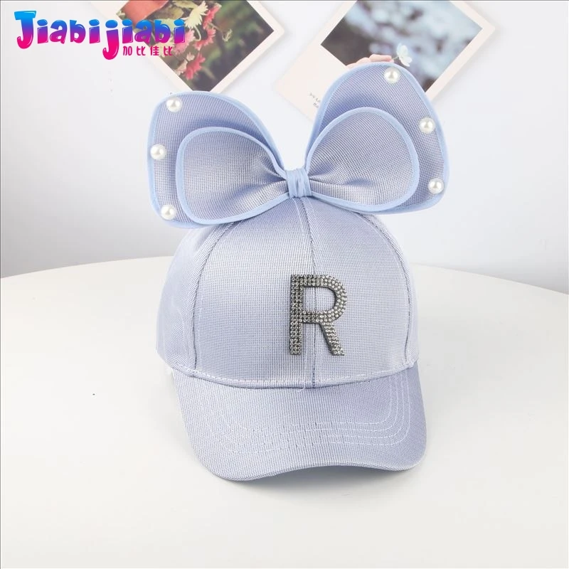 Бейсболка для детей и взрослых Кепка От Солнца с большим бантом УФ-защитой женщин