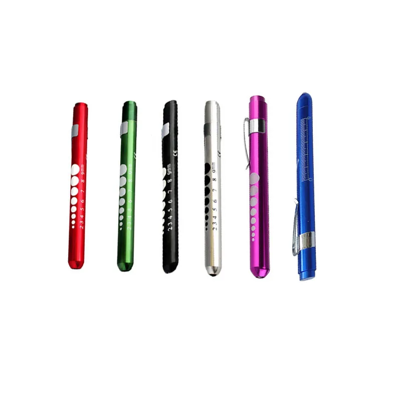 Медицинская вспышка фонарь с манометром зрачка светодиодный светодиодная ручка