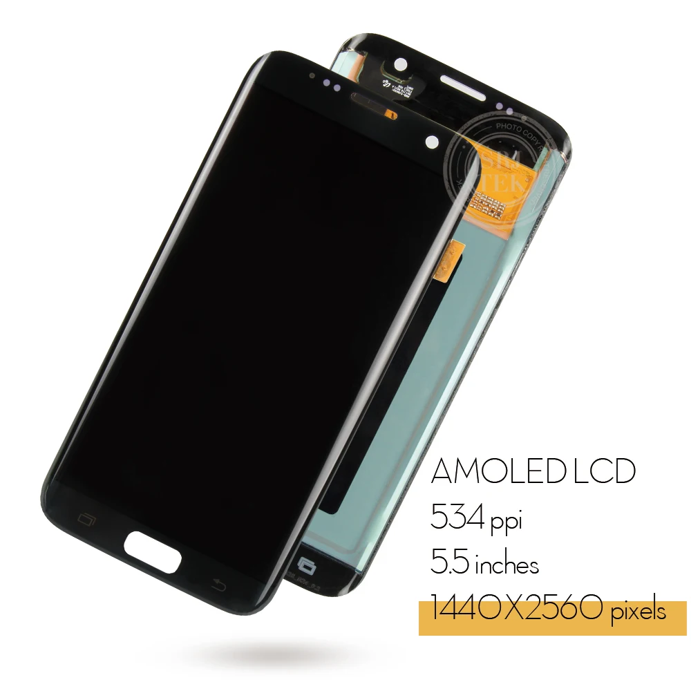 Оригинальный 5 SUPER AMOLED для Samsung S7 edge ЖК-дисплей Galaxy G935 G935F сенсорный экран