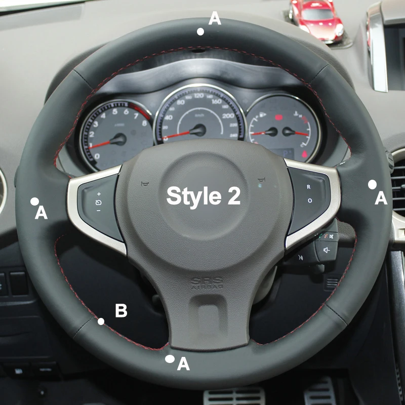 DIY крышка рулевого колеса автомобиля Оплетка на руль Volant замша для Renault Koleos 2009-2013 samsung QM5
