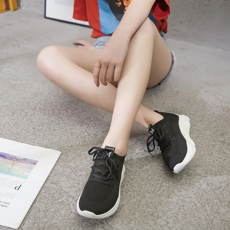 Женские теннисные туфли новинка 2019 женские удобные повседневные спортивные для