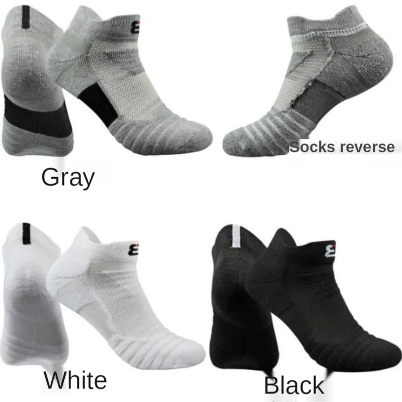 Мужские хлопок Prohike мягкая Active тренер спортивные носки открытый