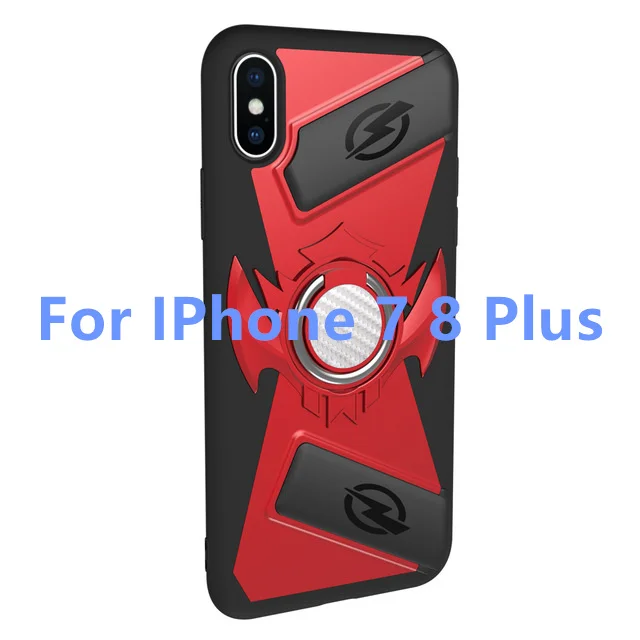 red for 7 8 plus Pubg игровой геймпад кнопочный джойстик мобильный чехол для iPhone X XS 7 8 6 6S Plus телефон игровой Бесплатный огонь L1 R1 джойстик аксессуары - Цвет: red for 7 8 plus