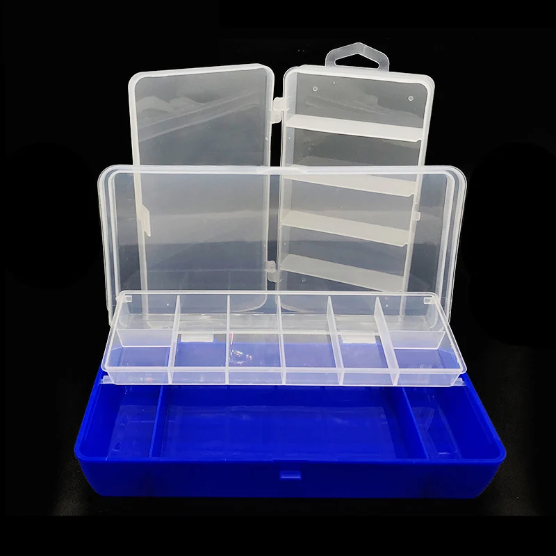 

Luya Bait Box Fishing Tackle Box Bait Fake Bait Tool Box Hook Box Accessories Box Place Lei Frog Bait Fishing Lure Boxes