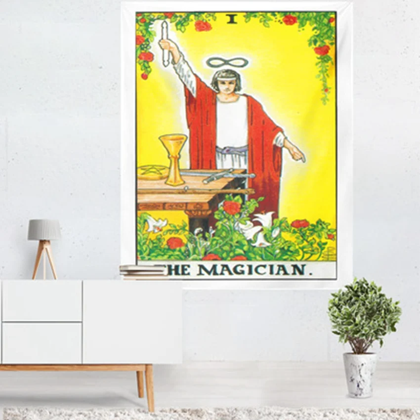 Богемный гобелен с мандалой настенный цветочный принтом роспись аксессуары для