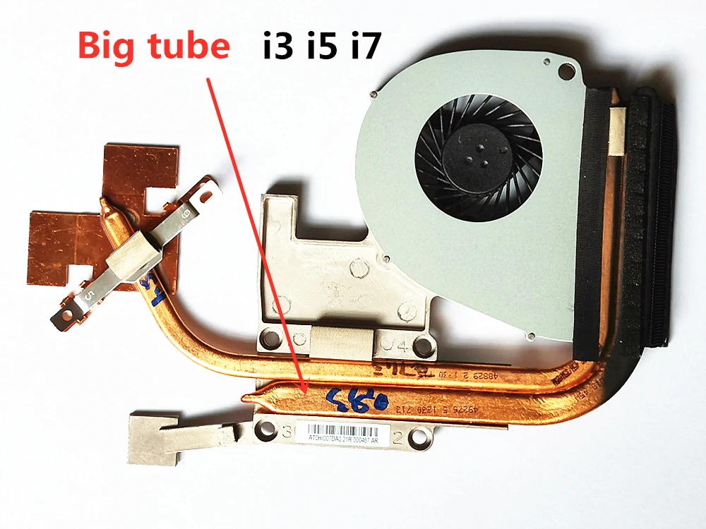 Новый оригинальный ноутбук Процессор радиатор охлаждения радиатора и